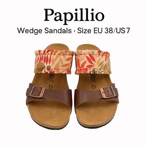 Papillio Wedge Sandals · Size EU 38 / US 7